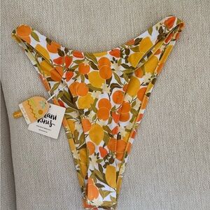 Kulani Kinis Citrus Print Bikini Bottom